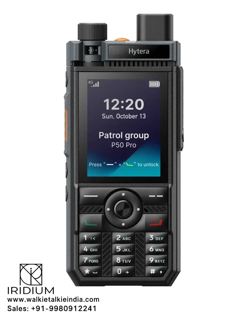 P50 P50 pro Hytera SIM based Walkie Talkie Dealer Distributor Bengalore Wavex Walkie Talkie Suppliers in Bengaluru Mysore Mangalore Channai